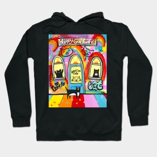 Happy Cat Cafe Hoodie